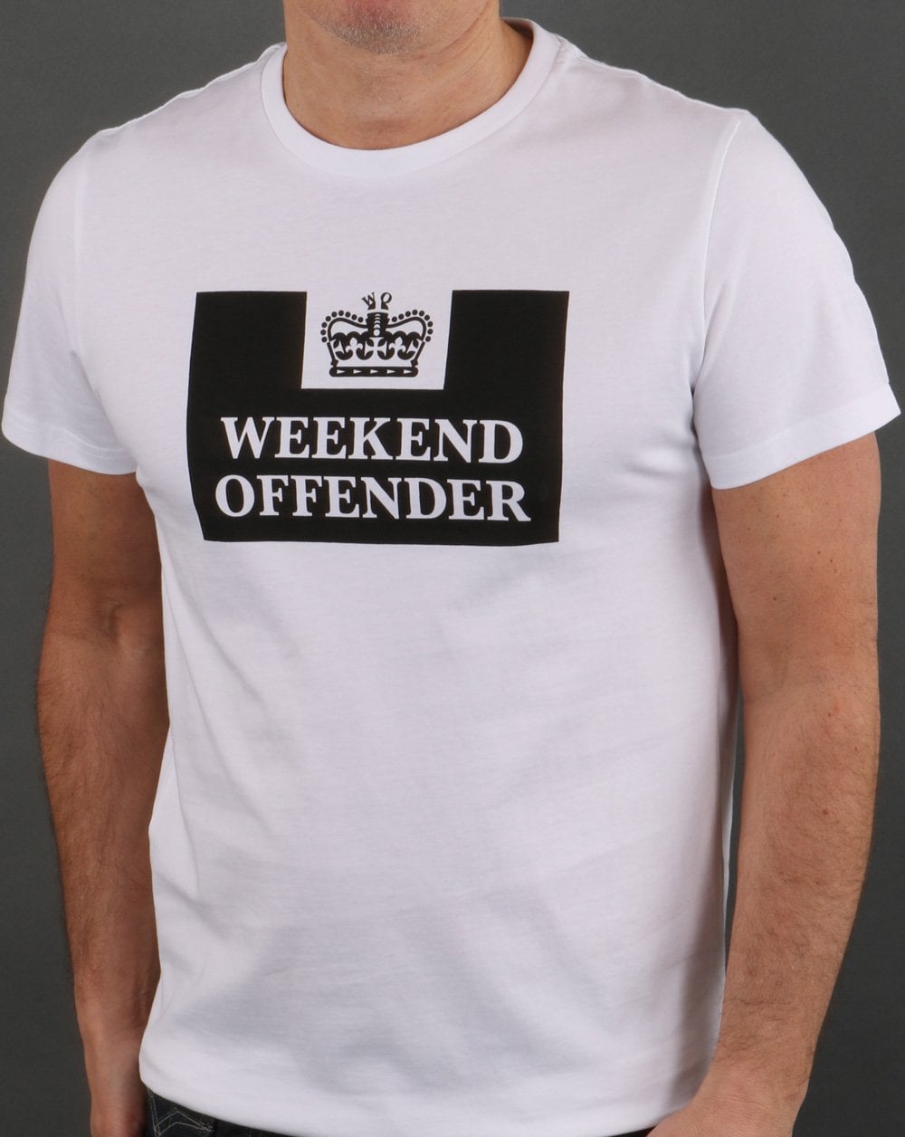Weekend Offender Prison T-Shirt Weiß