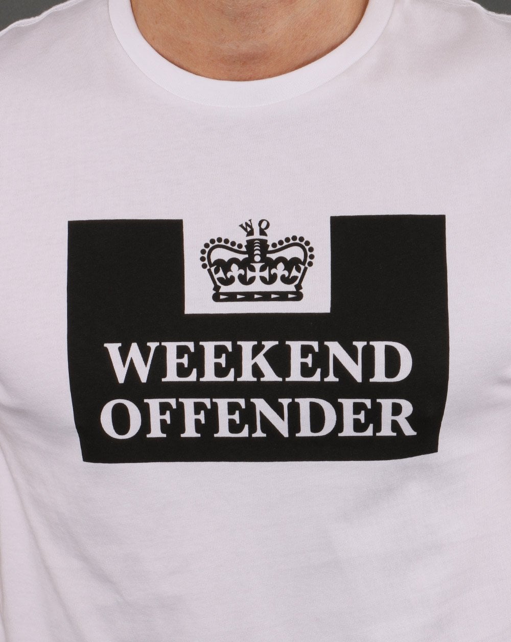 Weekend Offender Prison T-Shirt Weiß