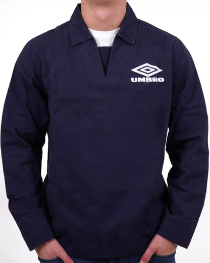 Umbro – Klassisches Drill-Oberteil im Stil der 90er, Dunkelblau