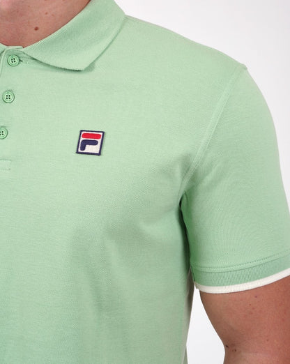 Fila Vintage Classic Poloshirt Grün