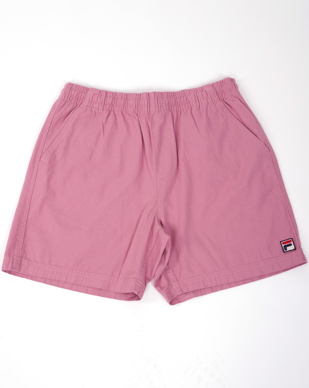 Fila – Vintage – Entspannte Chino-Shorts in Fingerhut-Rosa