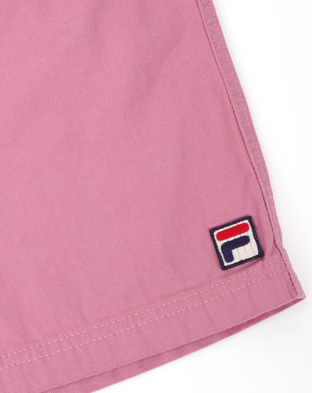 Fila – Vintage – Entspannte Chino-Shorts in Fingerhut-Rosa