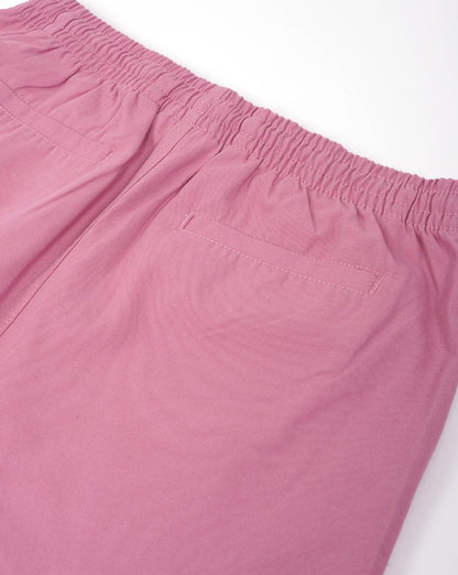 Fila – Vintage – Entspannte Chino-Shorts in Fingerhut-Rosa