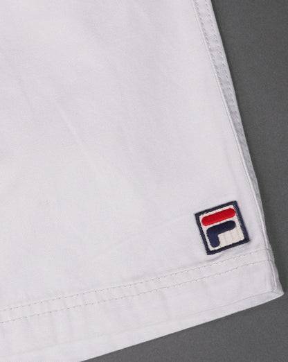 Fila Vintage – Entspannte Chino-Shorts in Wolkengrau