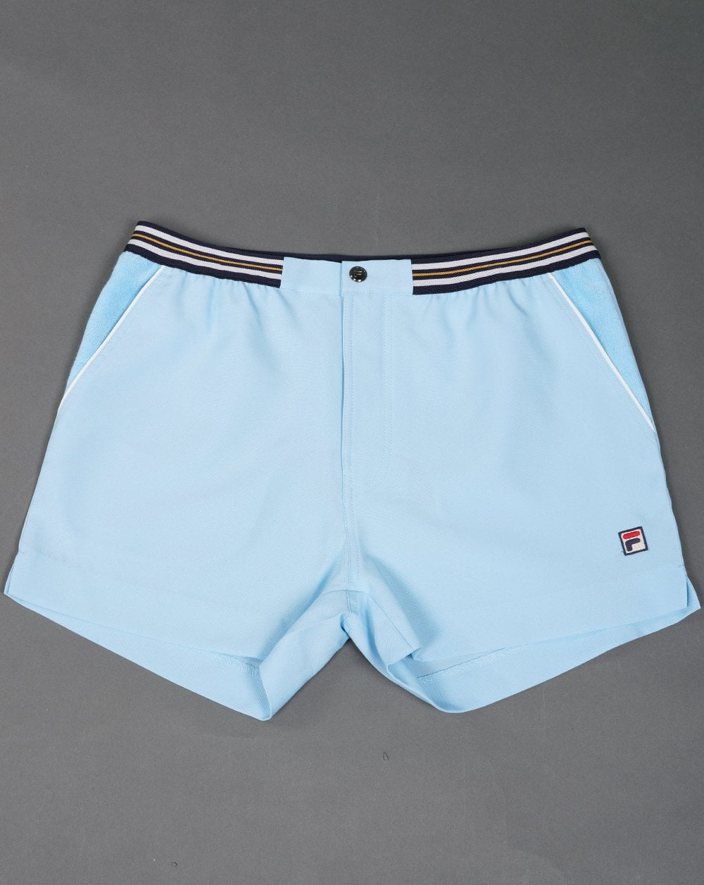 Fila Vintage High Tide 4 Shorts Himmelblau