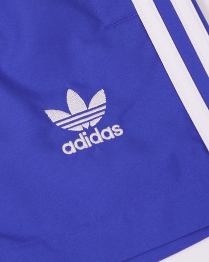 Adidas Originals 3-Streifen Badeshorts Blau