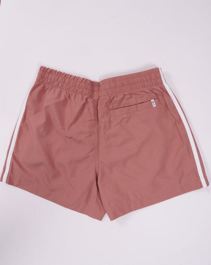 Adidas Originals – Badeshorts mit 3 Streifen in Ton