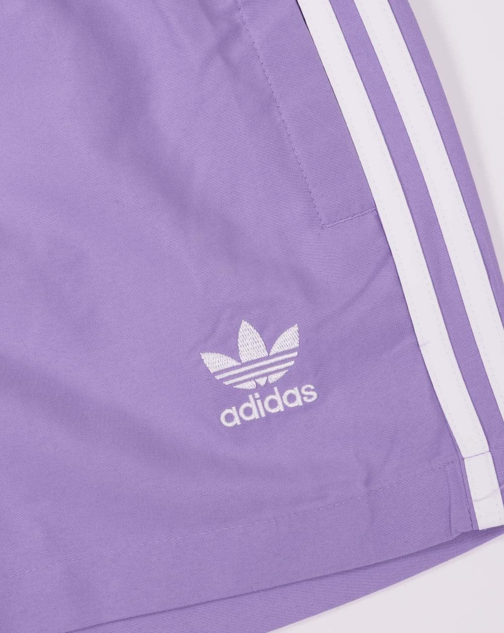 Adidas Originals 3-Streifen Badeshorts Flieder