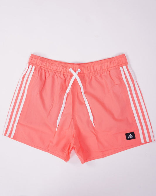 Adidas 3-Streifen CLX Badeshorts Koralle