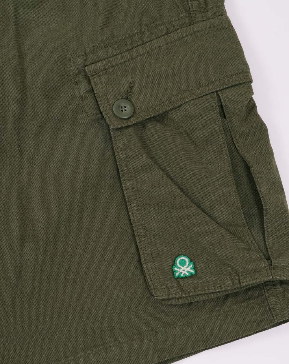 Benetton Cargoshorts Khakigrün