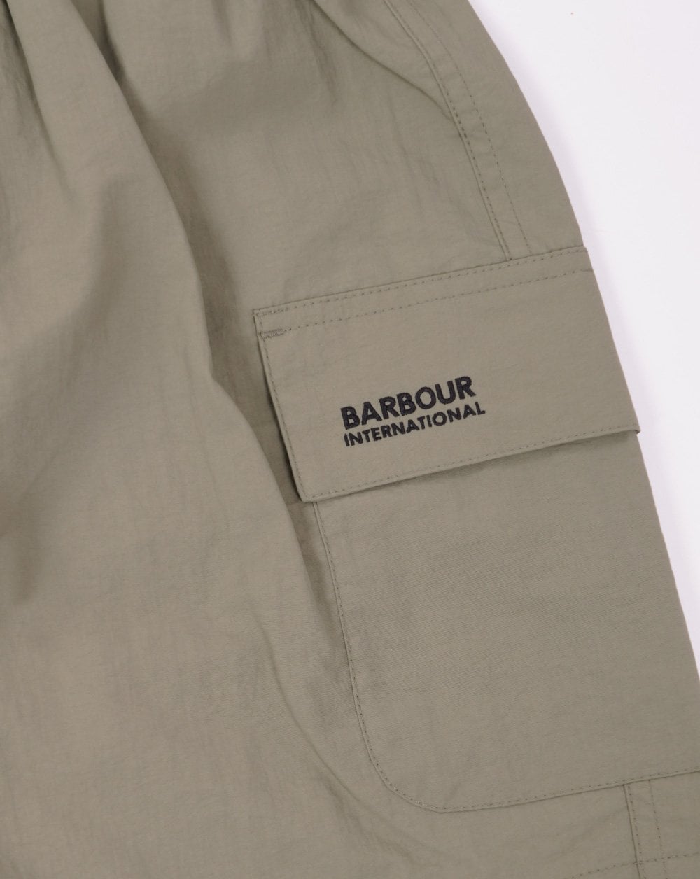 Barbour International Pocket Badeshorts Hellgrün