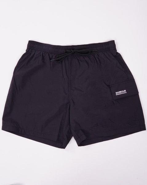Barbour International Pocket Swim Shorts Black