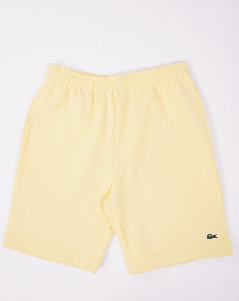 Lacoste Fleece Shorts Yellow
