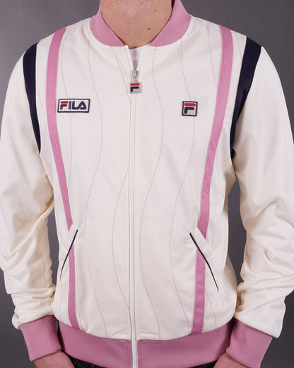 Fila Vintage Settanta Wave Mk4 Trainingsjacke Off-White