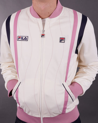 Fila Vintage Settanta Wave Mk4 Trainingsjacke Off-White