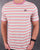 Fila Vintage Zar Striped T Shirt Off White/Multi