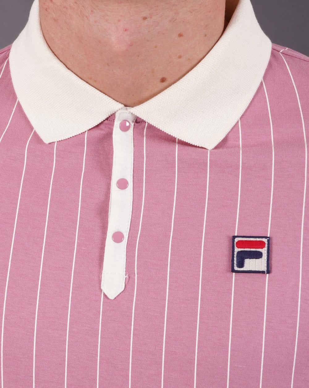 Fila Vintage Bb1 Poloshirt Fingerhut Pink