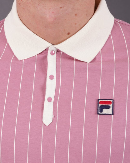 Fila Vintage Bb1 Poloshirt Fingerhut Pink