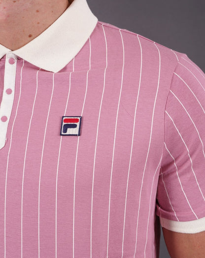 Fila Vintage Bb1 Poloshirt Fingerhut Pink