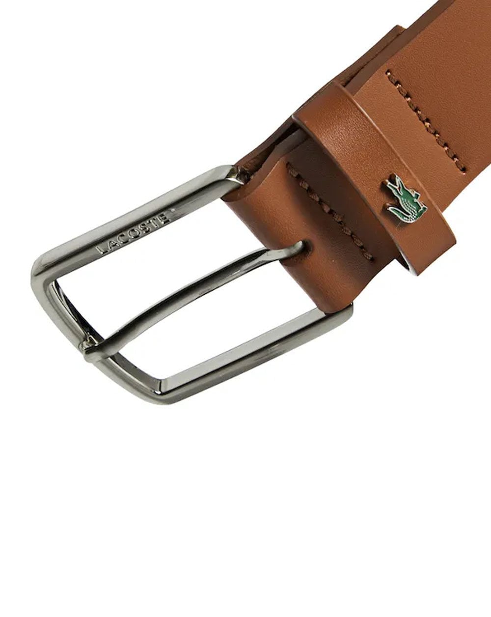 Lacoste Ledergürtel Braun