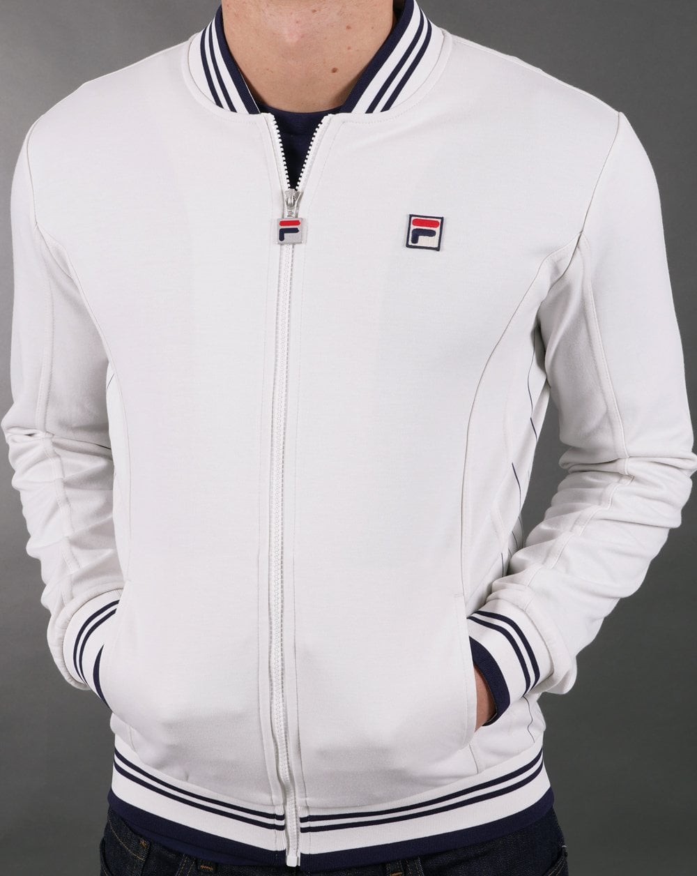 Fila Vintage Settanta II Track Top Wolkengrau