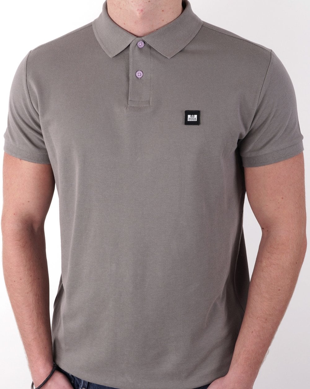 Weekend Offender Polo Shirt Smoke Grey
