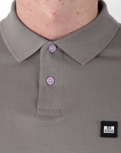 Weekend Offender Poloshirt Rauchgrau