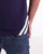 Sergio Tacchini Retro Polo Shirt Navy Blue