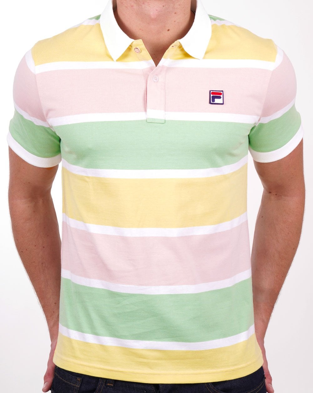 Fila Vintage TCM Pastell-Poloshirt