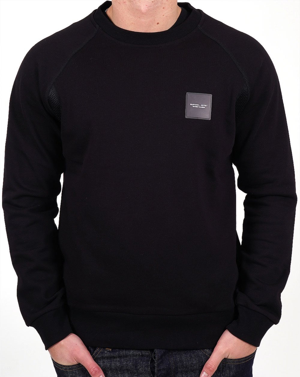 Marshall Artist Insignia Crew Neck Sweatshirt Schwarz