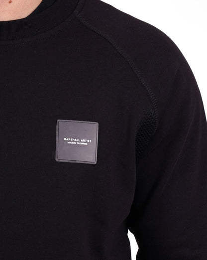 Marshall Artist Insignia Crew Neck Sweatshirt Schwarz