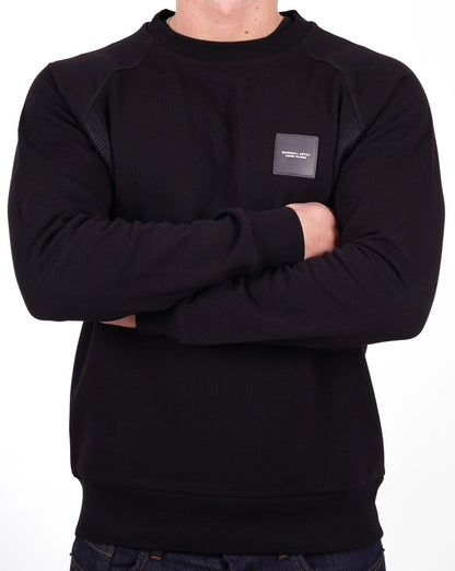 Marshall Artist Insignia Crew Neck Sweatshirt Schwarz