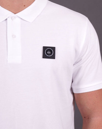 Marshall Artist Siren Poloshirt Weiß