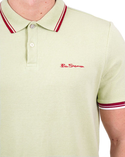 Ben Sherman Poloshirt Hellgrün