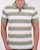 Gant Multi Stripe Pique Polo Shirt Green