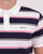 Gant Multi Stripe Pique Polo Shirt White