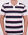 Gant Multi Stripe Pique Polo Shirt White