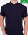Benetton Knitted Polo Shirt Navy