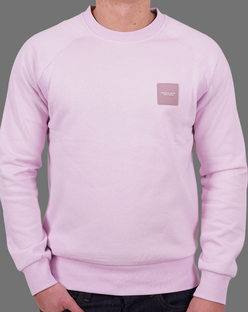 Marshall Artist Insignia Rundhalspullover Quartz Pink