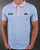 Ellesse Gene Polo Shirt Light Blue pink