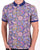 Pretty Green Festival Paisley Polo Shirt Multi-Colour