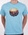 Pretty Green Festival Crowd T-shirt Light Blue