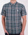 Pretty Green Ribera SS Check Shirt Green