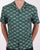 Lacoste Monogram Cuban SS Shirt Green/White