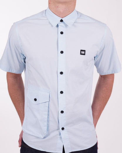 Weekend Offender Barboza SS Shirt Himmelblau
