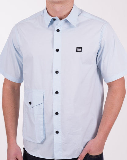 Weekend Offender Barboza SS Shirt Himmelblau