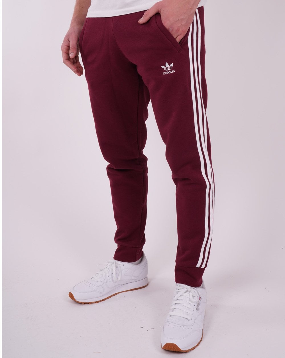 Adidas Originals 3-Streifen Jogginghose Shadow Red