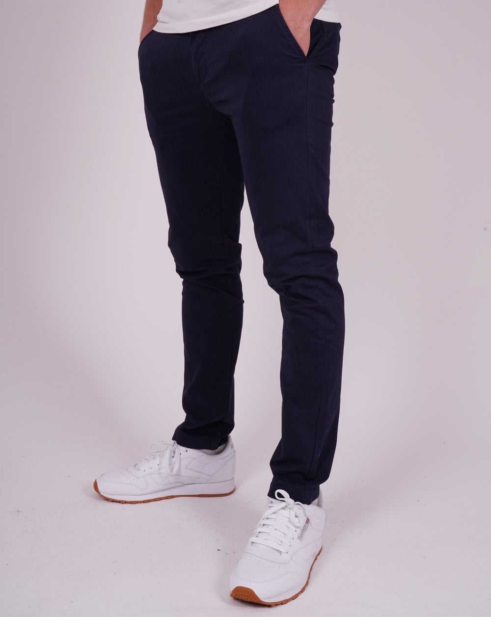 Luke Alpa Chinohose, Dunkelmarineblau