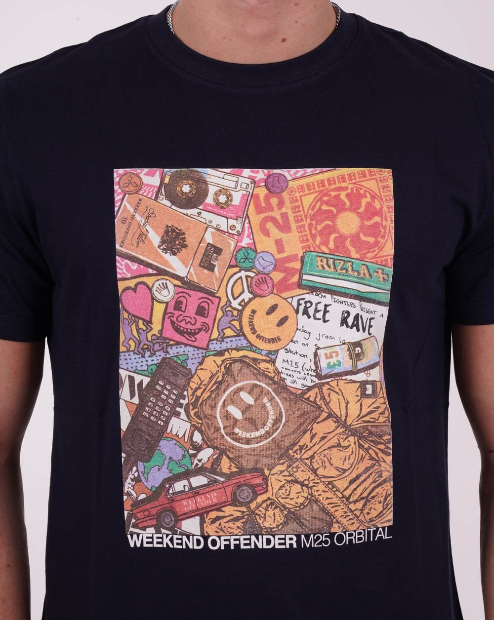 Weekend Offender M25 T-Shirt Marineblau