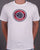 Pretty Green Live Forever Logo T-shirt White